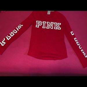 VS Pink Long sleeve t -shirt.